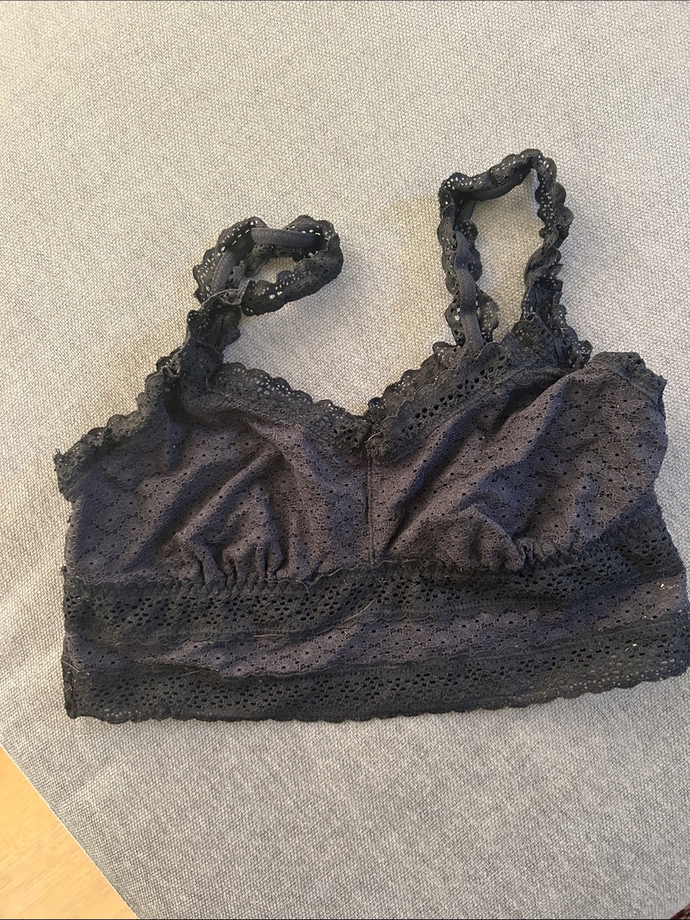 Aerie Black Bralette